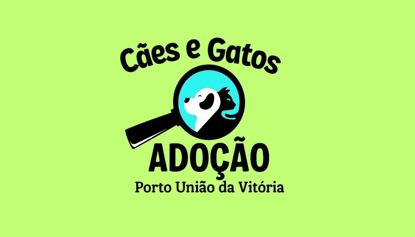 Capa da Cães e Gatos ADOÇÃO - Porto União da Vitória